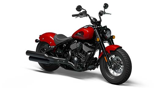Chief Bobber Dark Horse - Sunset Red