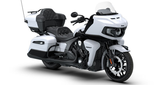 Pursuit Dark Horse - Ghost White Met w/ Black Smoke